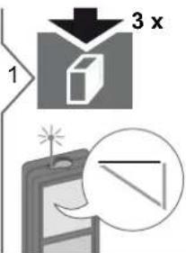 DEWALT DW03101 - Üç köşeli alan - 1