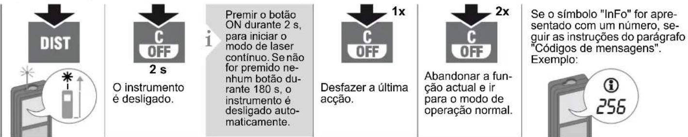 DEWALT DW03101 - Ligar e Desligar Apagar Códigos de mensagens - 1