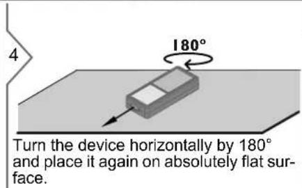 DEWALT DW03101 - Calibration of tilt sensor (Tilt Calibration) - 2