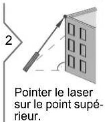 DEWALT DW03101 - Fonctions de mesure Pythagore (hauteur partielle) - 2
