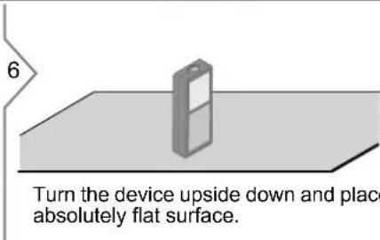 DEWALT DW03101 - Calibration of tilt sensor (Tilt Calibration) - 4