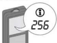 DEWALT DW03101 - Κωδικοί μηνυμάτων - 1