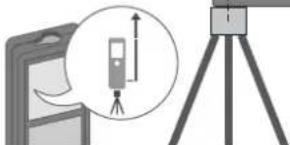 DEWALT DW03101 - Ölçüm referansının ayarlanması / üçayak - 3