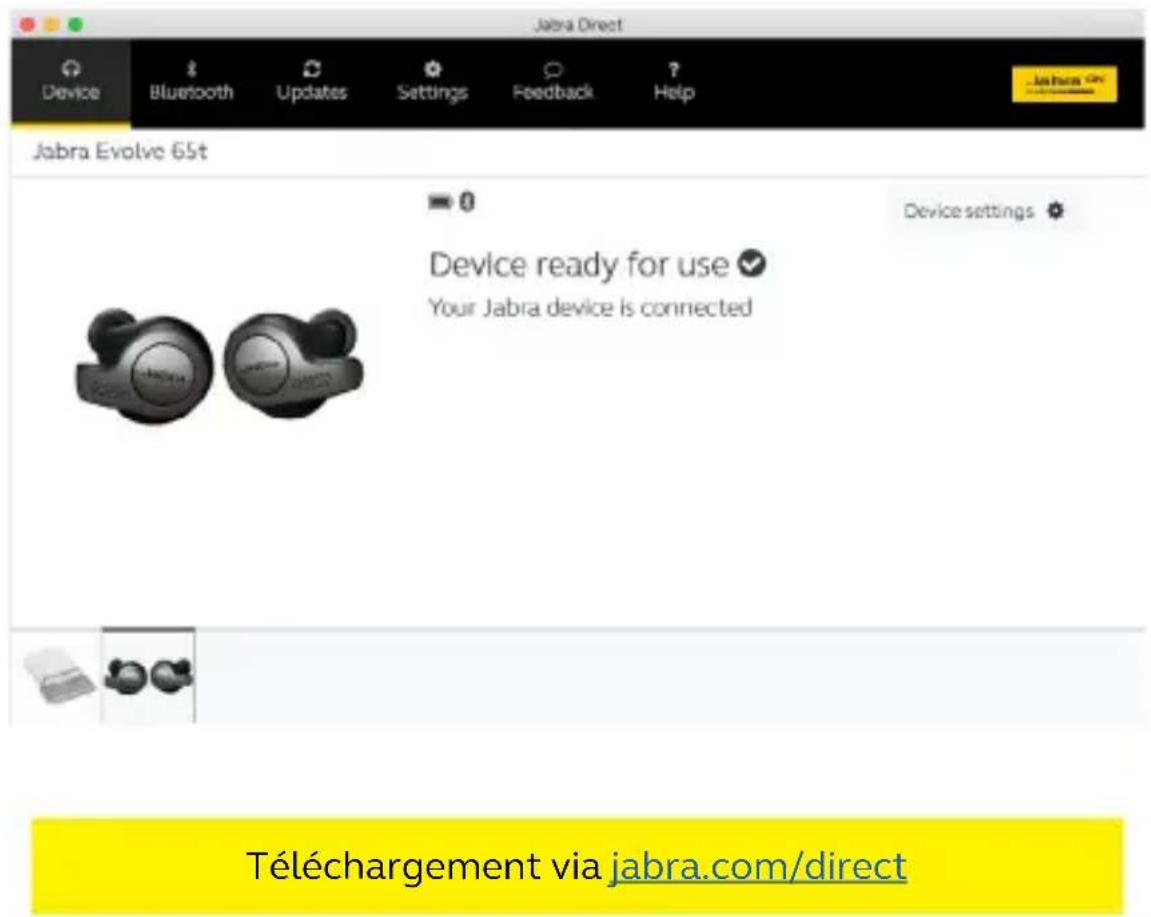 JABRA Evolve 65t - Jabra Direct 2.0 - 1