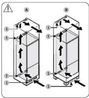 SAMSUNG BRR13R121WWEF - Ventilatiesystem van de kast - 1