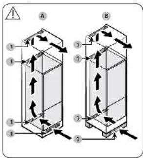 SAMSUNG BRR13R121WWEF - Système de ventilation du caisson - 1