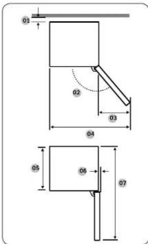 SAMSUNG BRR13R121WWEF - REMARQUE - 2
