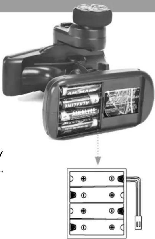TAMIYA Ford Mustang Gt4 - INSTALL THE TRANSMITTER BATTERIES - 2