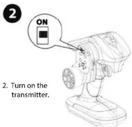 TAMIYA Ford Mustang Gt4 - BINDING THE TRANSMITTER AND RECEIVER - 2