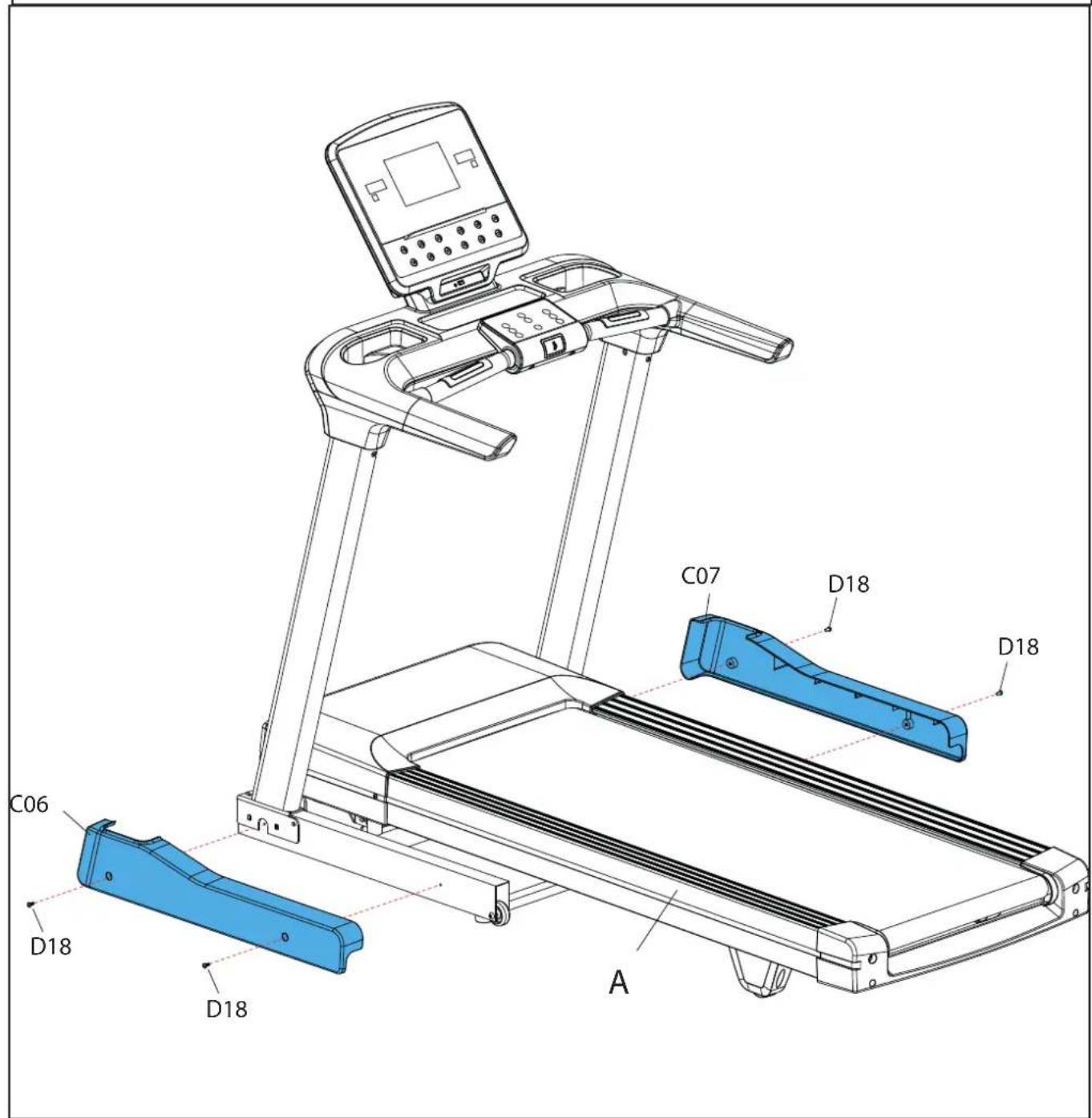 TUNTURI FitRun 90i PRO - D-3B - 12
