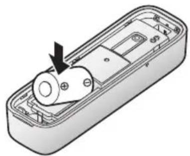 PANASONIC KXHNS101EX2 - Insérez la batterie. - 1