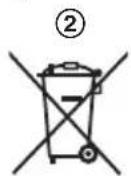 PANASONIC KXHNS101EX2 - Oude apparaten en batterijen afvoeren (alleen voor Europese Unie en landen met recyclingsystemen) - 2