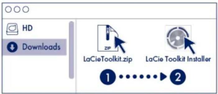 LACIE Portable SSD - Installer Toolkit - 2
