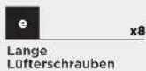 CORSAIR Crystal Series 680X - Inhalt des zubehrkits - 10