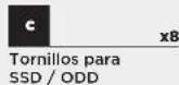 CORSAIR Crystal Series 680X - Contenido delconjunto de accesorios - 6
