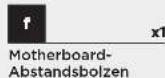 CORSAIR Crystal Series 680X - Inhalt des zubehrkits - 12