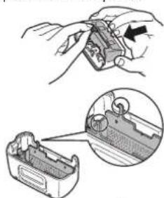 PANASONIC ERGY30 - ▶ Remplacement de la grille externe de protection - 1