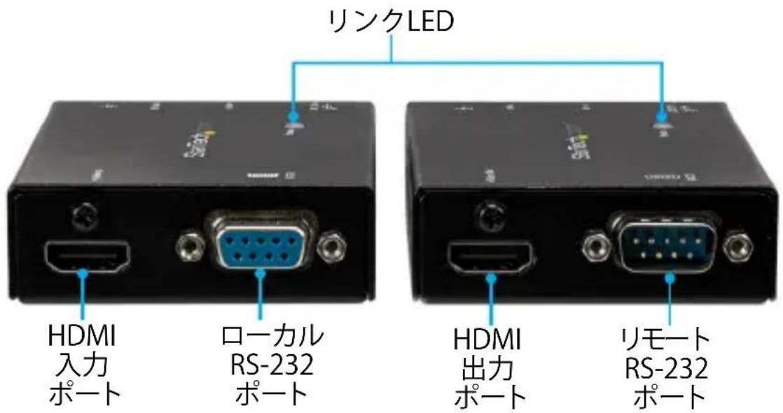 StarTech.com ST121HDBTL - 製品図 - 1