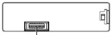 JVC KDX561DBT - Den Anschluss reinigen - 1