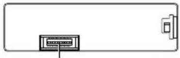 JVC KDX561DBT - Cleaning the connector - 1
