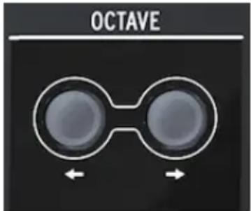 Arturia MicroFreak - Boutons Octave - 1