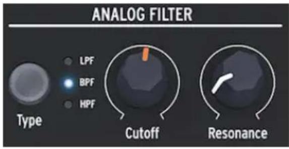 Arturia MicroFreak - Analog filter - 1