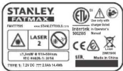 STANLEY FMHT775951 - Varningsetiketter - 4
