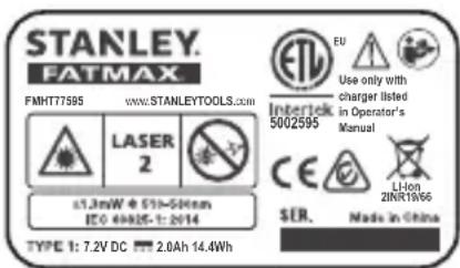 STANLEY FMHT775951 - Varovné štitky - 4