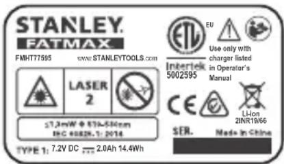 STANLEY FMHT775951 - Warnetiketten - 5