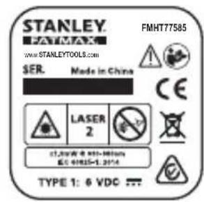 STANLEY Fatmax FMHT77586 - Uyari Etiketleri - 5