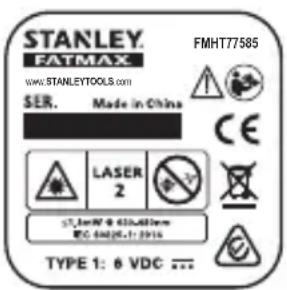 STANLEY Fatmax FMHT77586 - Figyelmeztető címkék - 4