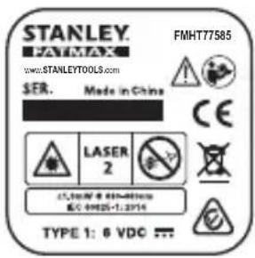 STANLEY Fatmax FMHT77586 - Varovné stítky - 5
