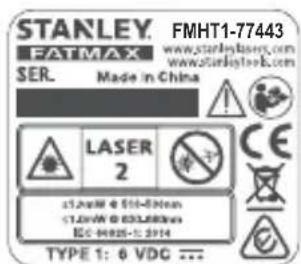 STANLEY FMHT177416 - Varningsetiketter - 5