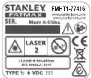 STANLEY FMHT177416 - Warning Labels - 2