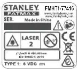 STANLEY FMHT177416 - Figyelmeztető címkék - 4