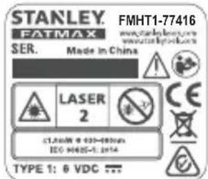 STANLEY FMHT177416 - Oznaczenia ostrzegawcze - 4