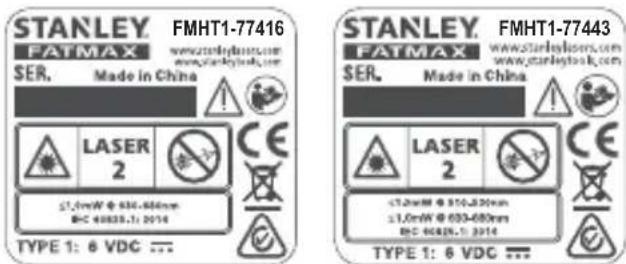 STANLEY FMHT177416 - Opozorilne nalepke - 4