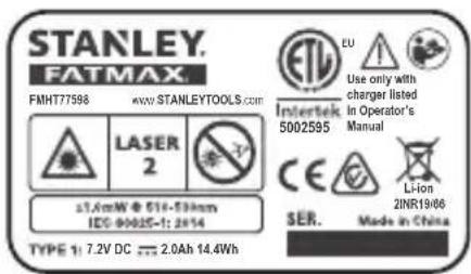 STANLEY FMHT775981 - Advarselsmerker - 4