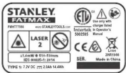STANLEY FMHT775981 - Figyelmeztető címkék - 4