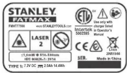 STANLEY FMHT775981 - Uyari Etiketleri - 4