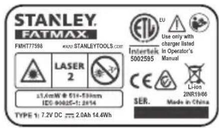 STANLEY FMHT775981 - Warning Labels - 4