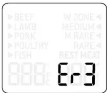 SAGE The Smart Grill Pro BGR840 - MODES D'ERREUR - 3