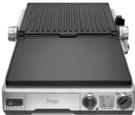 SAGE The Smart Grill Pro BGR840 - USE IN OPEN FLAT BBQ MODE - 1