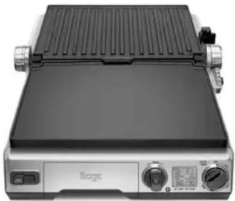 SAGE The Smart Grill Pro BGR840 - DE GRILL IN OPEN FLAT BBQMODUS GEBRUIKEN - 1