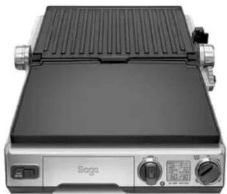 SAGE The Smart Grill Pro BGR840 - UTILISER LE MODE BARBECUE A PLAT - 1
