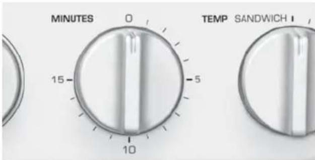SAGE The BBQ Grill 800GR - MINUTE TIMER DIAL - 1