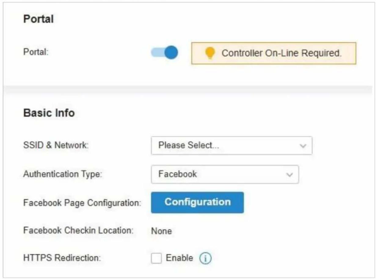 TP-LINK Omada EAP225Outdoor - ■ Configuration du portail avec Facebook - 1