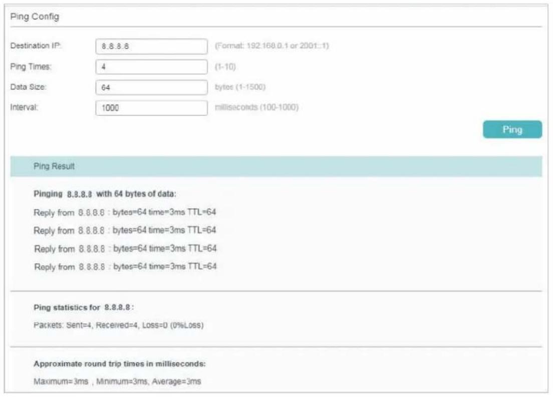 TP-LINK Omada EAP225Outdoor - (Facultatif) Tester le réseau. - 1