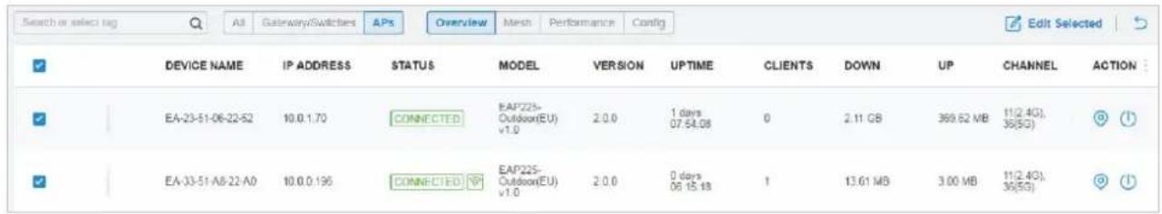 TP-LINK Omada EAP225Outdoor - ■ Modification de lot (pour commutateurs et EAP) - 3