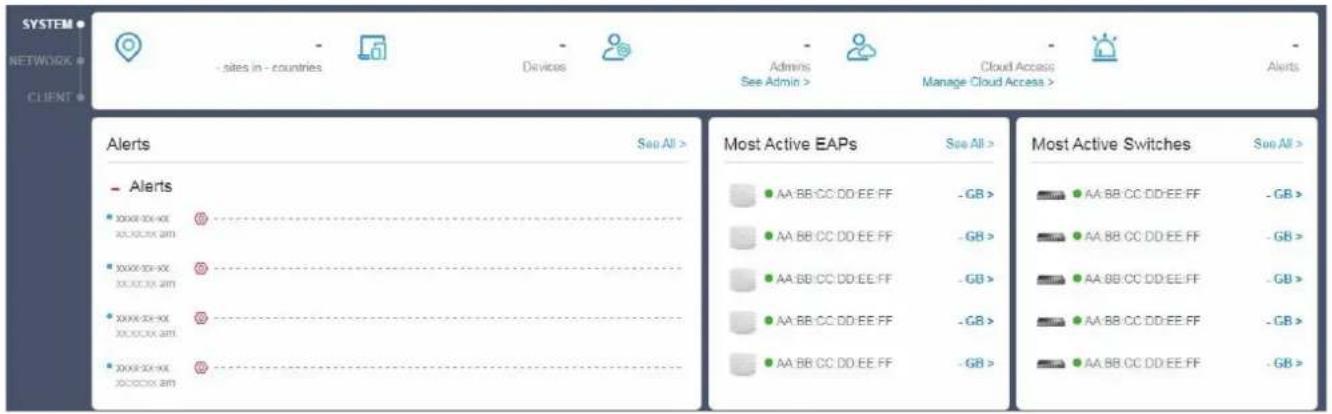 TP-LINK Omada EAP225Outdoor - 1. 2 Explication des widgets - 1